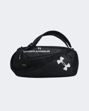 1361225-001 Ua Contain Duo Sm Duffle Blk Mtlc Slvr