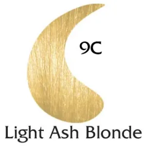 9C Light Ash Blonde Permanent Natural Hair Color Kit 4oz