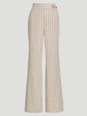 Abigail Linen Flared Pant