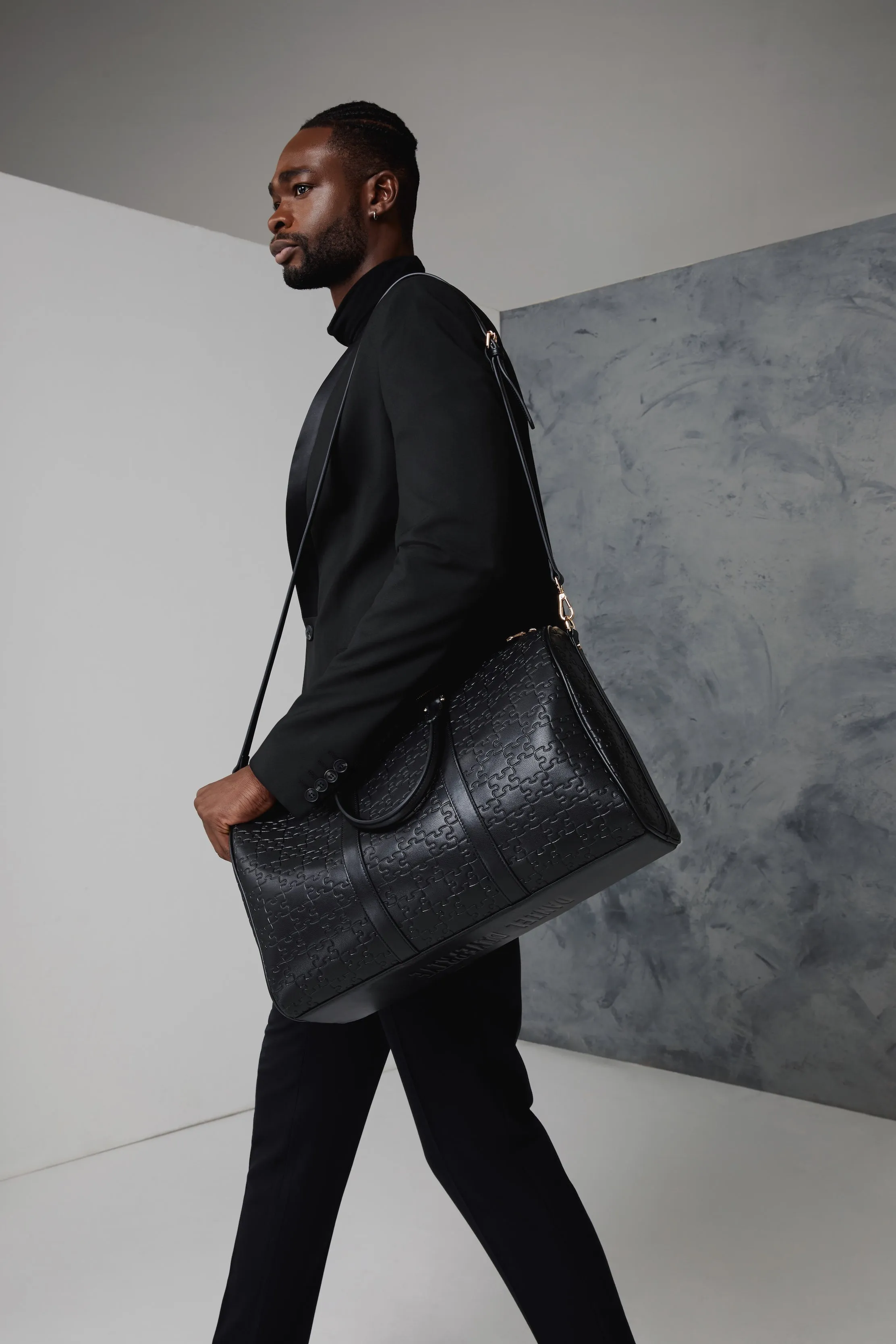 Abimbola Jigsaw Duffle Bag Vegan Leather