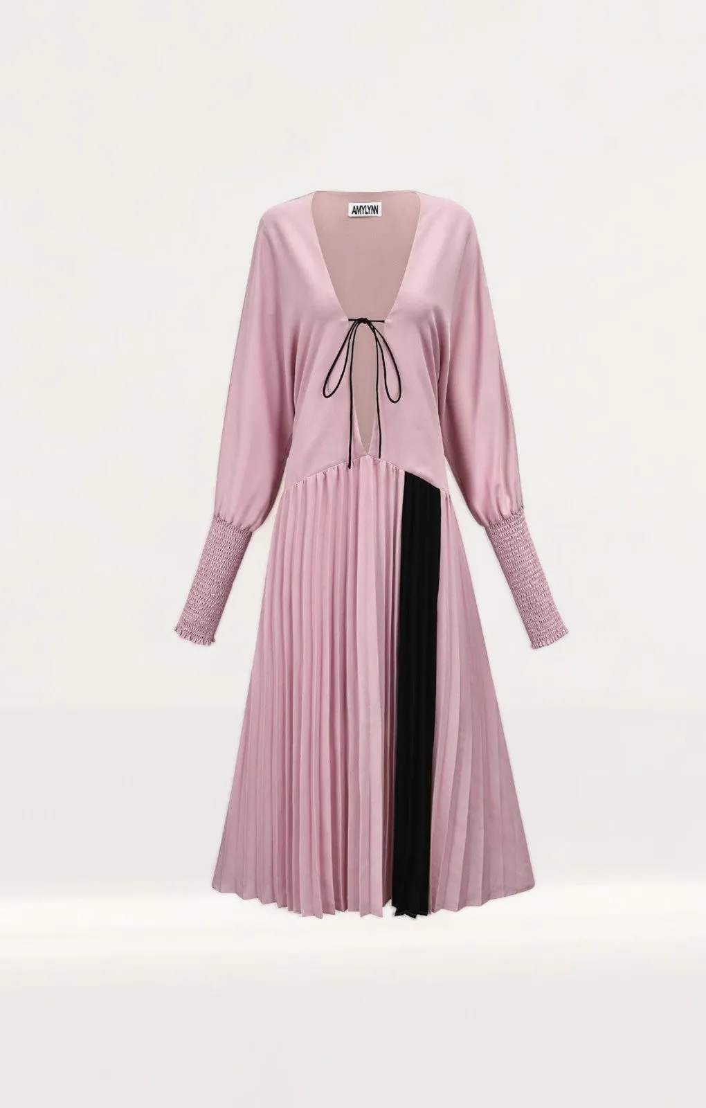 Amy Lynn Dusty Pink Holly Midi Dress