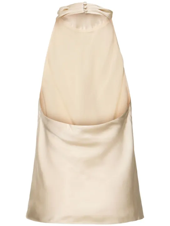 ANINE BING   Eliana satin top 