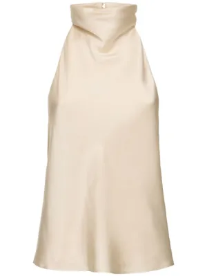 ANINE BING   Eliana satin top 