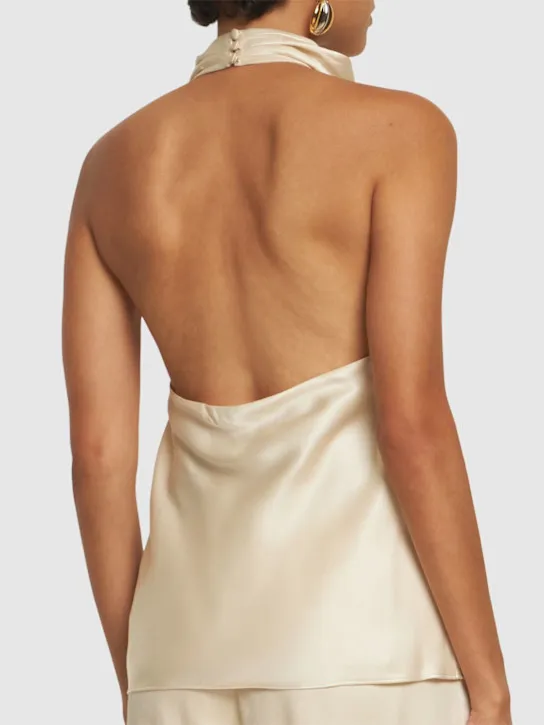 ANINE BING   Eliana satin top 