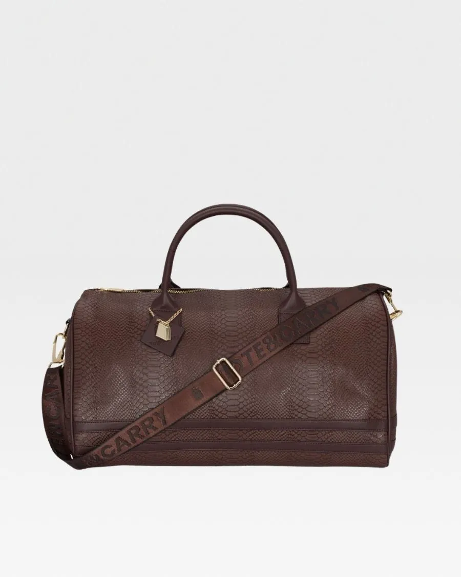 Apollo 1 Duffle Bag in Chocolate