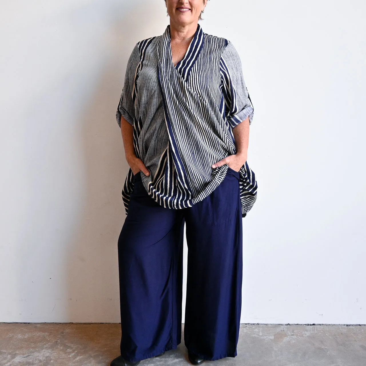 Apres Spa Tunic - Stripe