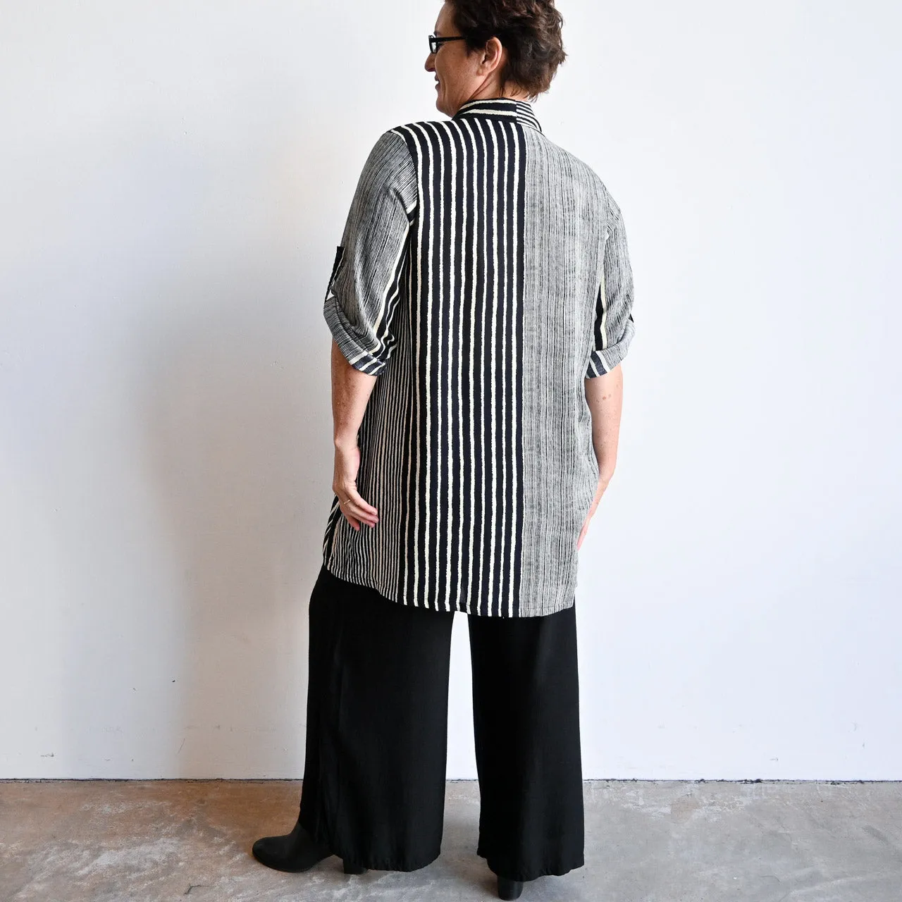 Apres Spa Tunic - Stripe