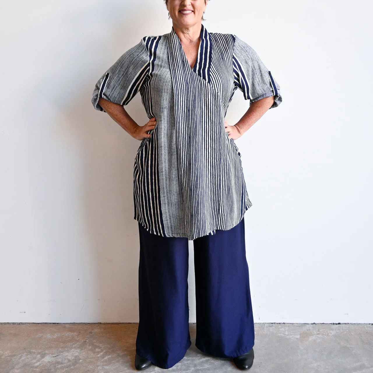 Apres Spa Tunic - Stripe