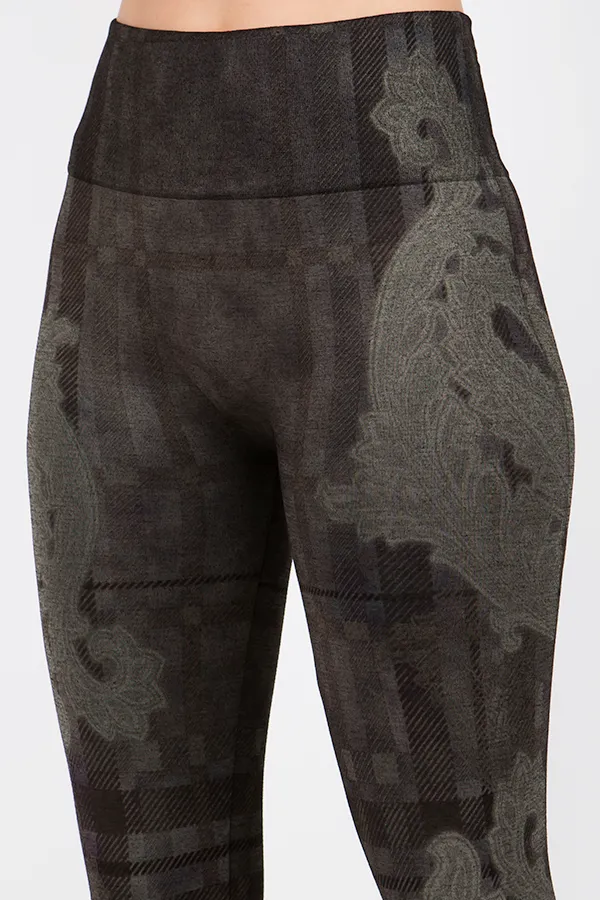 B4222G Control Full Length Patterned Leggings