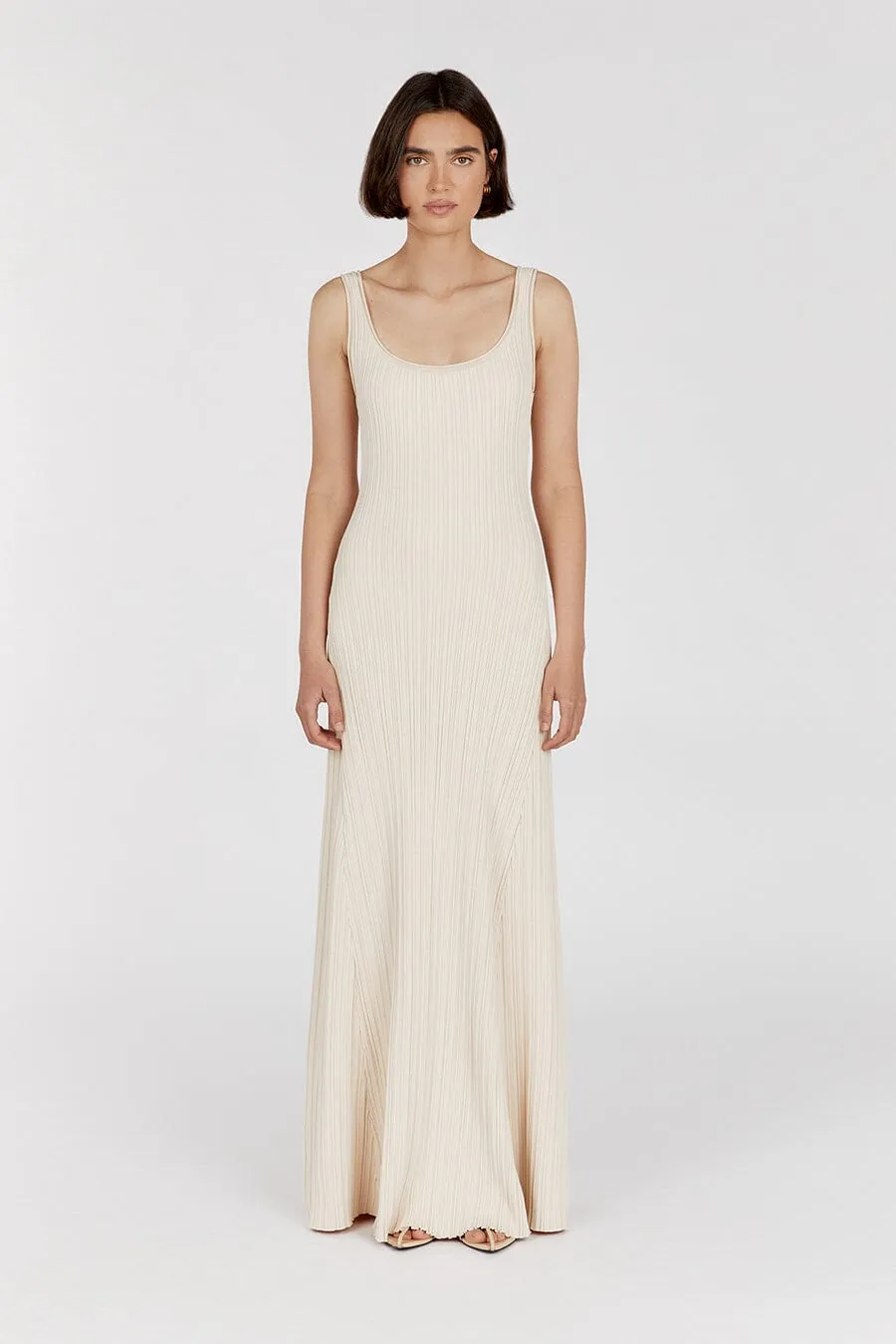 BELLA BUTTER KNIT MAXI DRESS