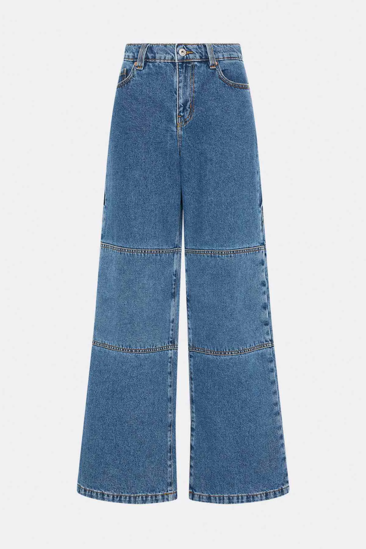 BIANCA MID WIDE LEG JEAN MOMENT MID BLUE