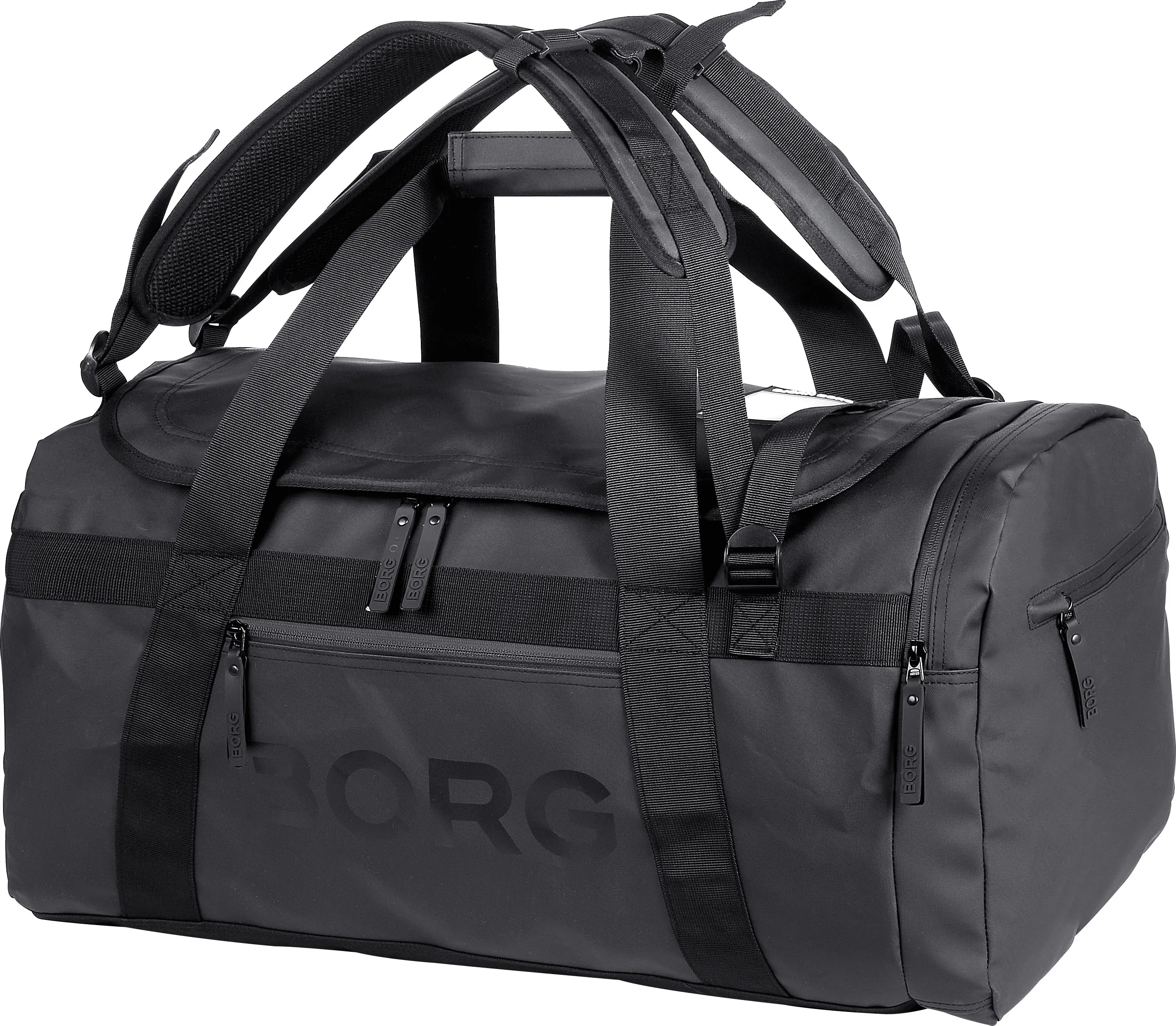 Björn Borg Borg Duffle Bag 55L Black Beauty | Buy Björn Borg Borg Duffle Bag 55L Black Beauty here | Outnorth