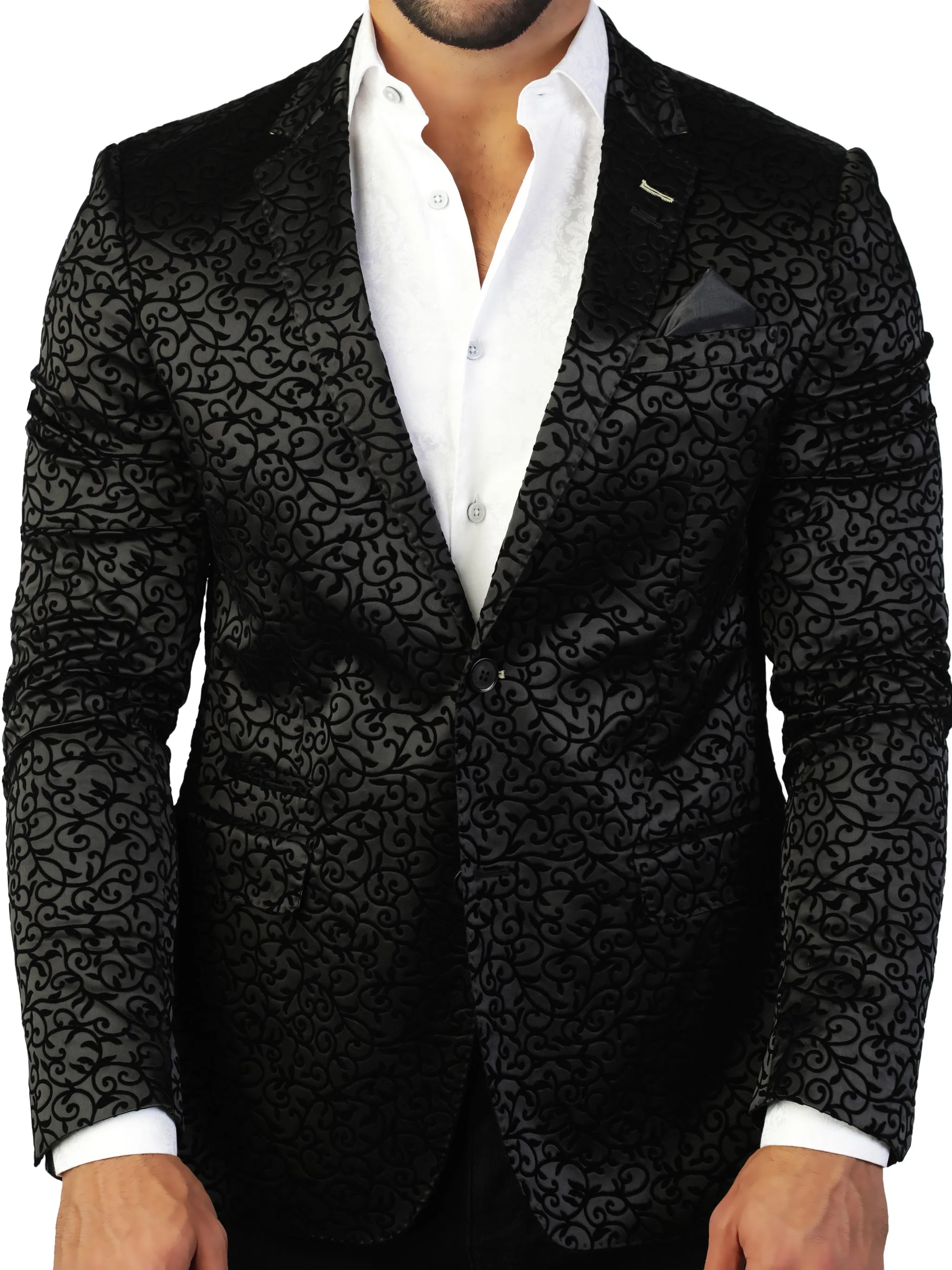 Blazer Socrate FlockBranch Black