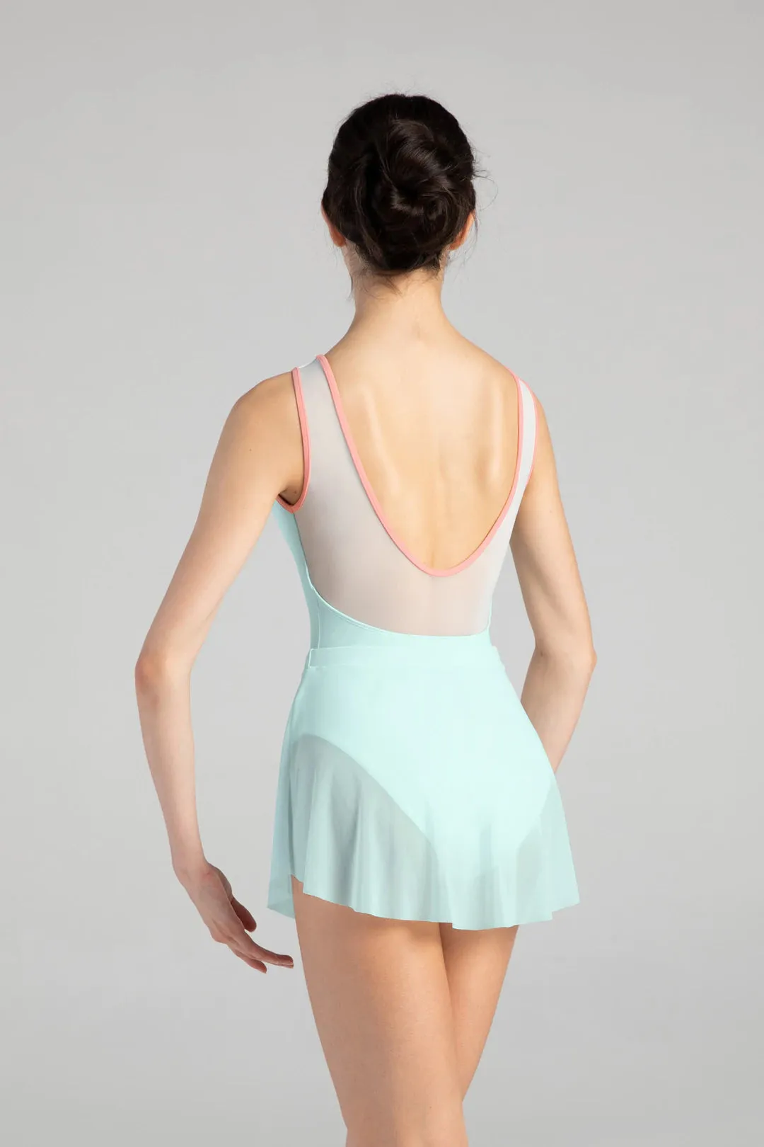 Bloch SALE | Lyric Mesh Womens Skirt | Icicle