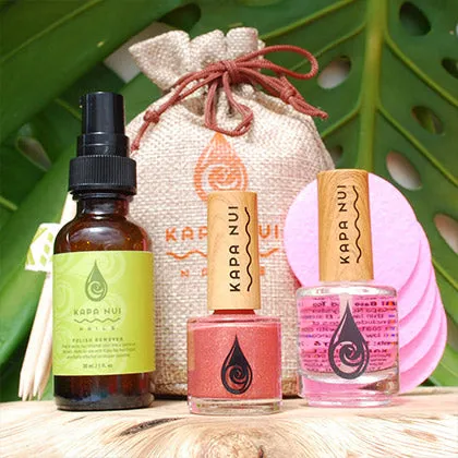 Blushing Sun Starter Set - Non Toxic Nail Polish