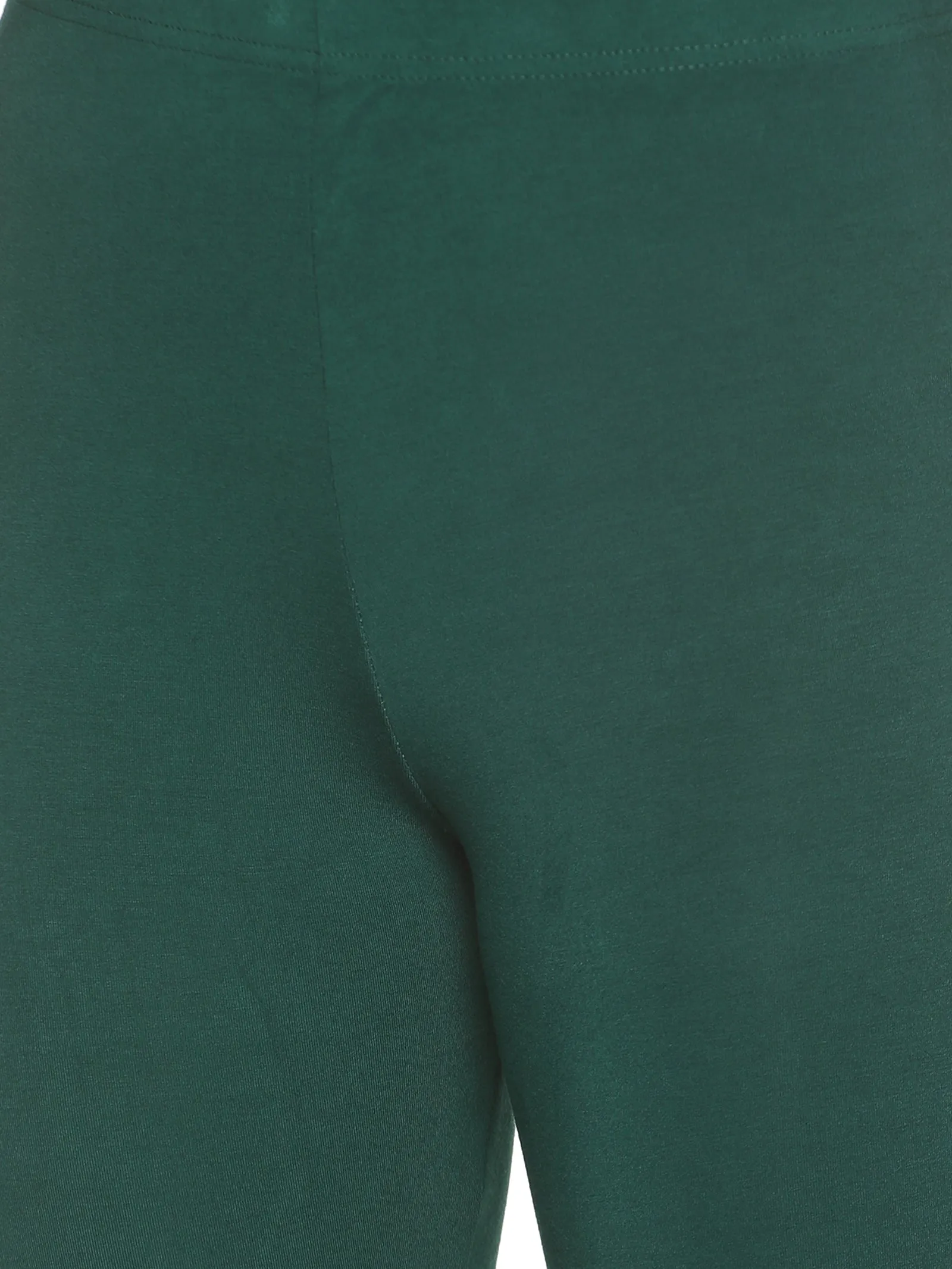 Bottle green churidar