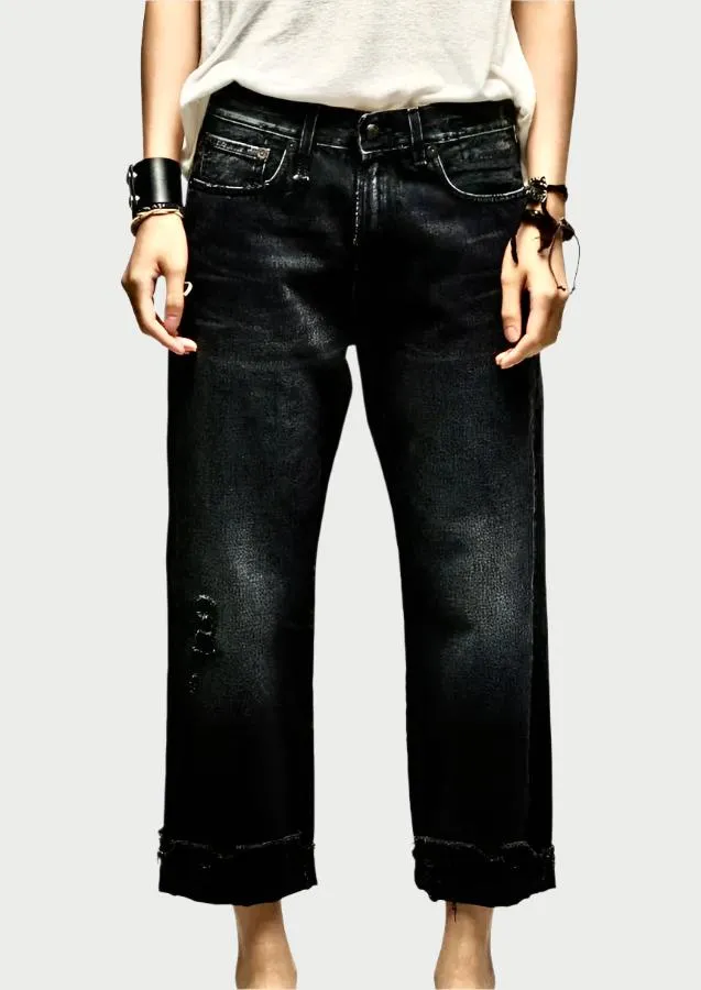 Boyfriend Jean in Jake Black