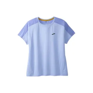 Brooks Sprint Free 2.0 Short Sleeve T-Shirt Blue Women Brooks Sprint Free 2.0 Short Sleeve T-Shirt Blue Women