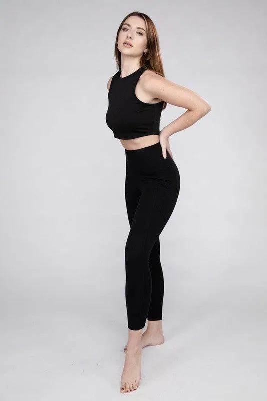 Brushed Microfiber Leggings
