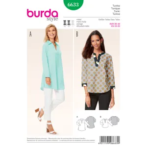 BURDA - 6633 Ladies Tunic