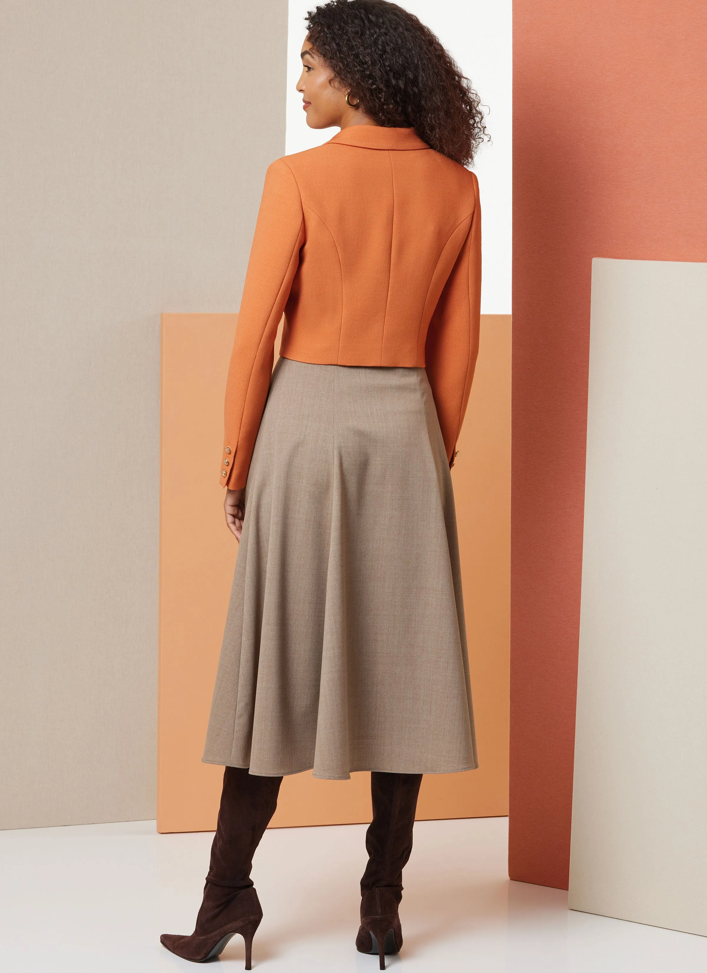 Butterick sewing pattern B7012 Misses' Jacket, Skirt, and Pants