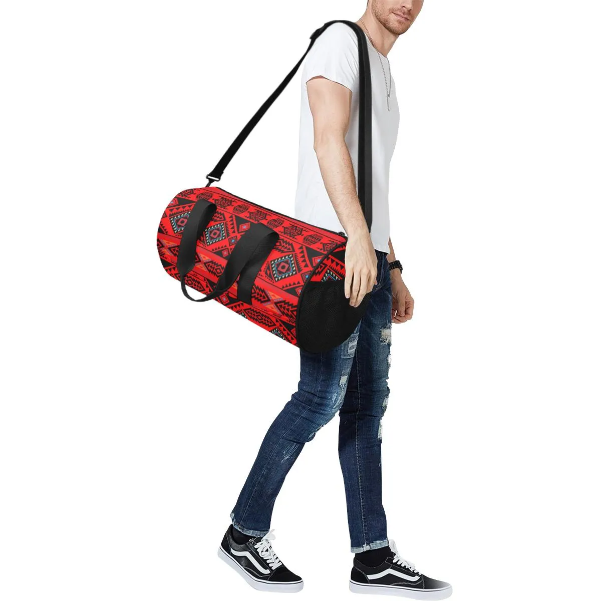 California Coast Mask Duffle Bag