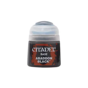Citadel Base Abaddon Black 21-25 Acrylic Paint 12ml