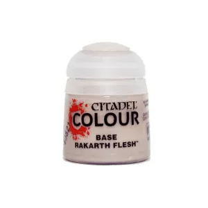 Citadel Base Rakarth Flesh 21-27 Acrylic Paint 12ml Citadel Base Rakarth Flesh 21-27 Acrylic Paint 12ml