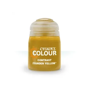 Citadel Contrast Iyanden Yellow 29-10 Acrylic Paint 18ml