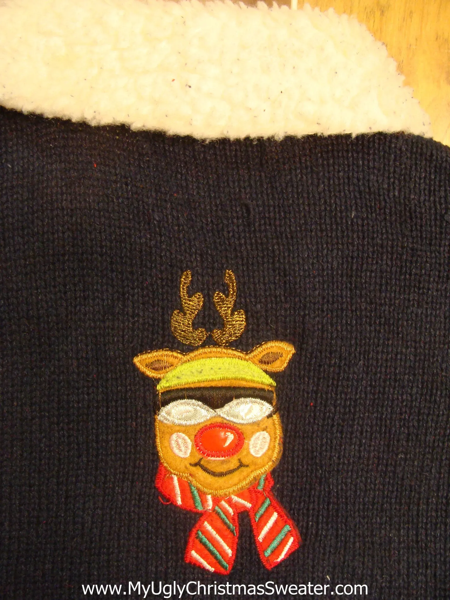 Cool Reindeer Funny Christmas Sweater Vest