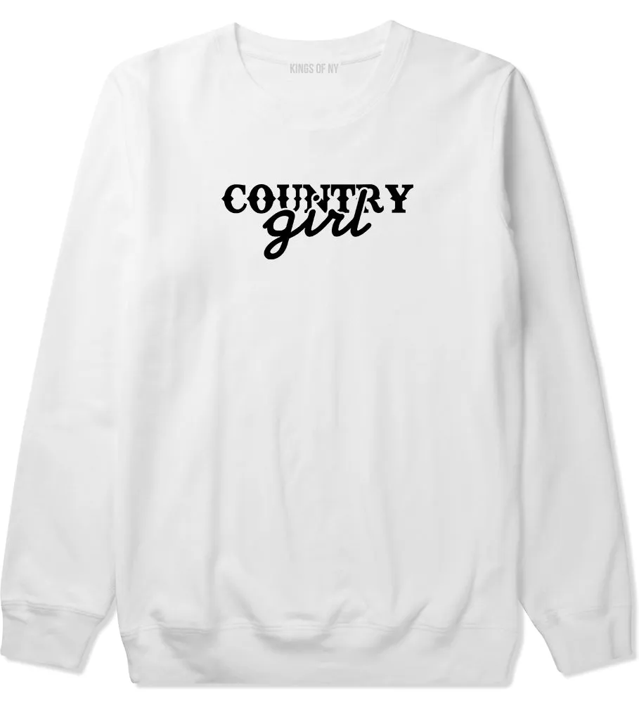 Country Girl Mens Crewneck Sweatshirt