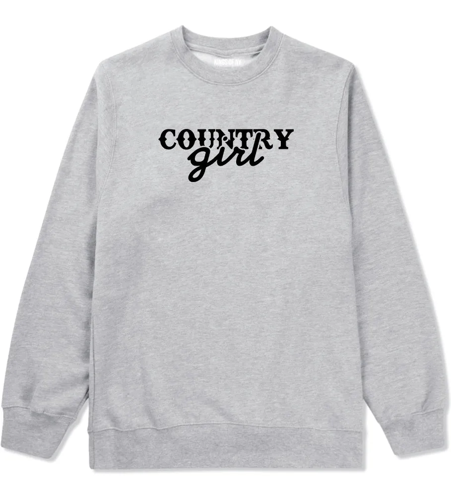 Country Girl Mens Crewneck Sweatshirt