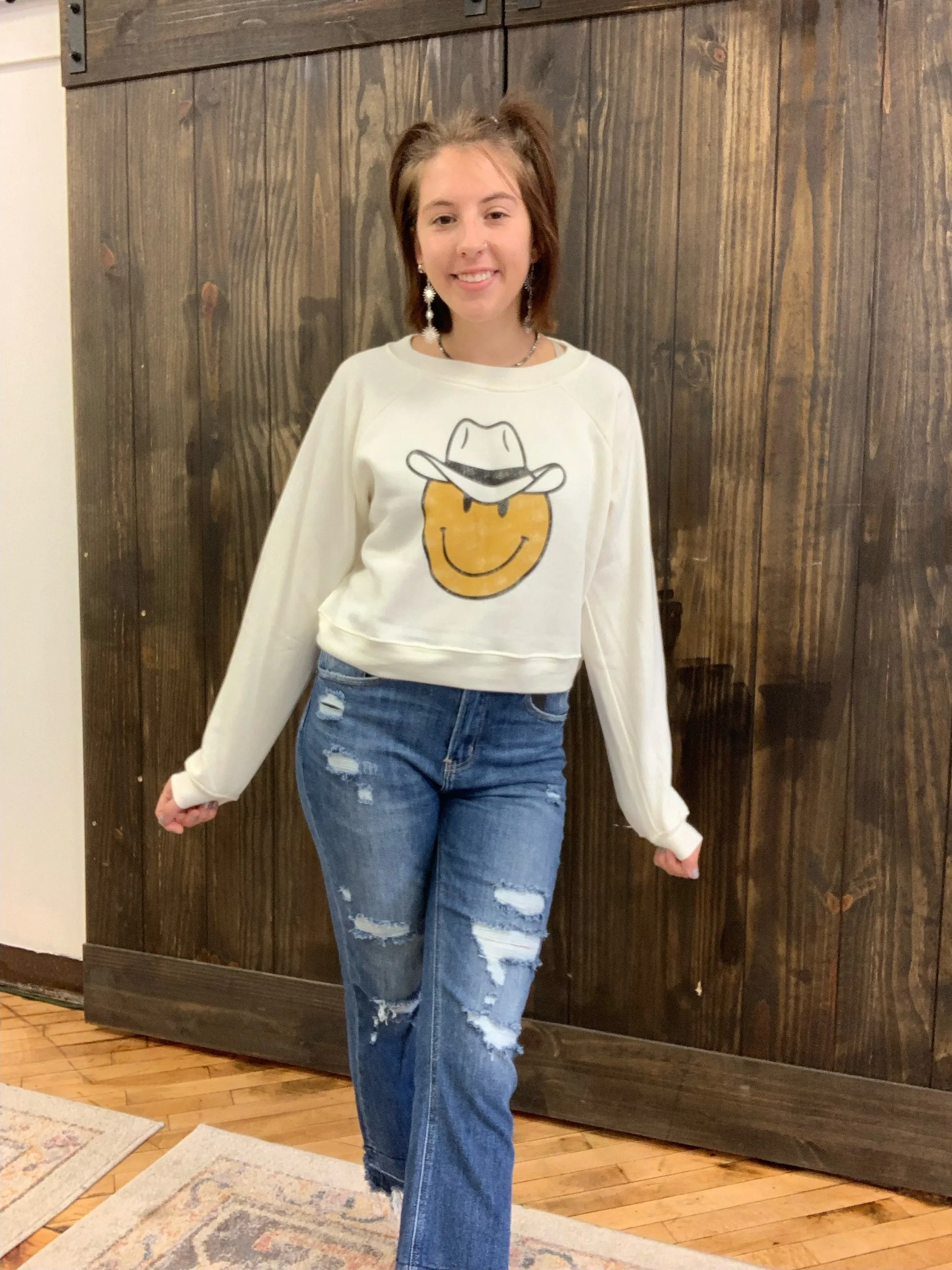 Cowby Face Pullover