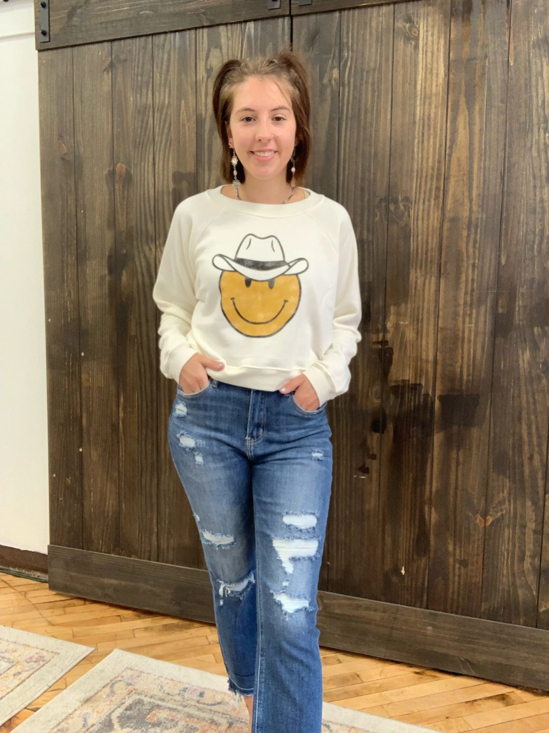 Cowby Face Pullover