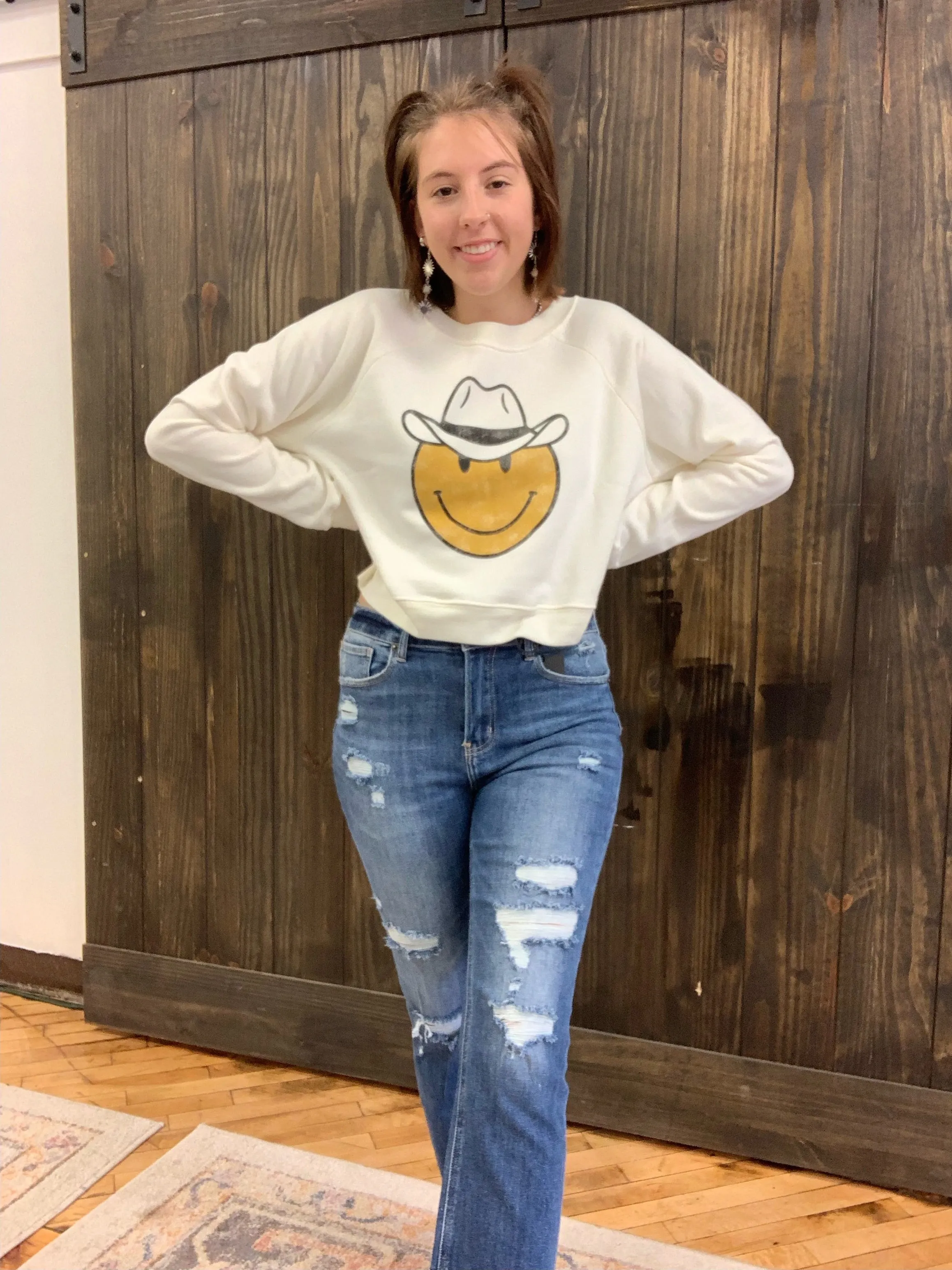 Cowby Face Pullover