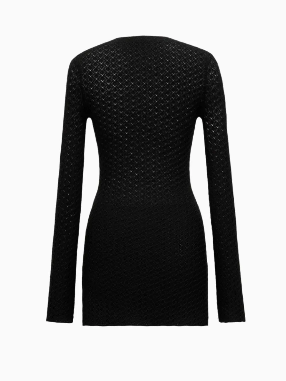 Crochet knit dress