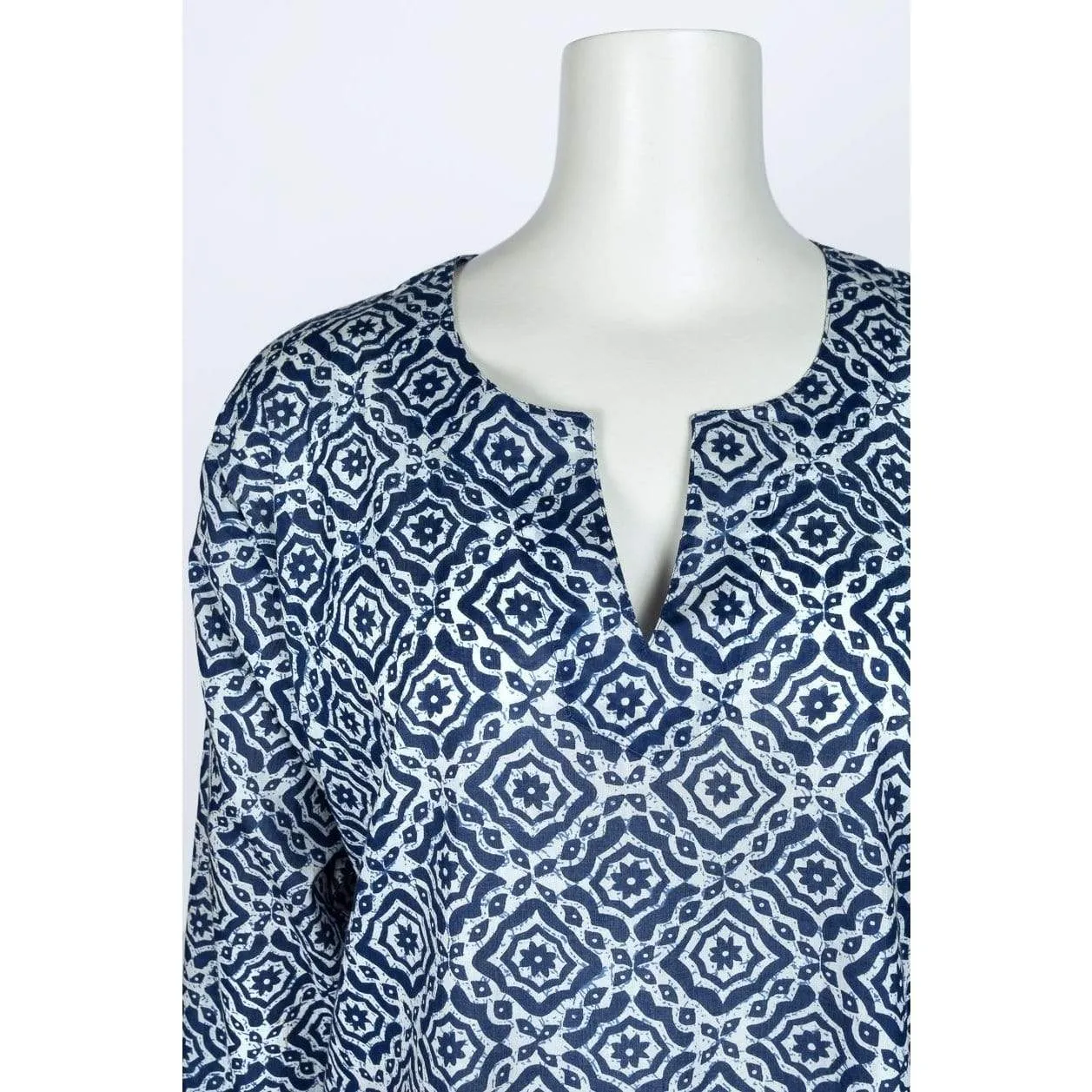 Dolma Blue Medallion Tunic