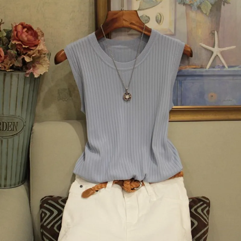 Dunnmall Chic Plain Tank Top