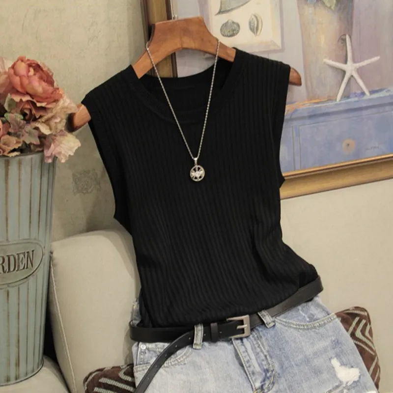 Dunnmall Chic Plain Tank Top