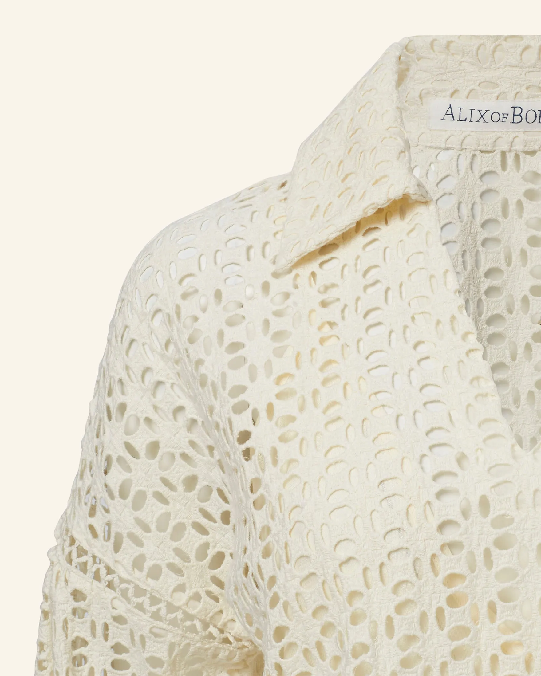 Dylan Clover Eyelet Top