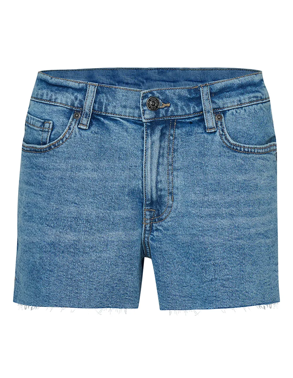 Eco Denim Mid Rise Short
