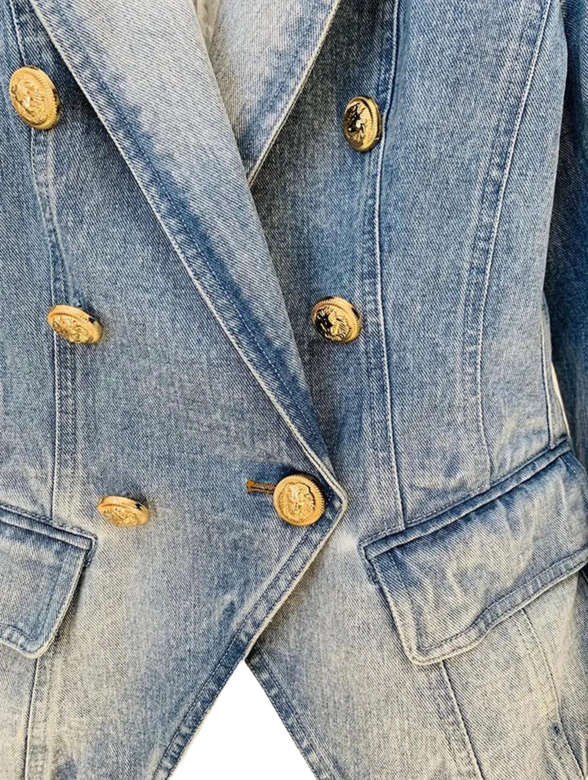Elba Denim Blazer