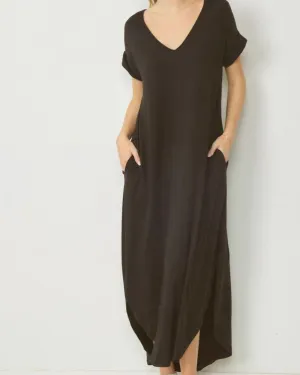 Everyday Maxi Dress In Black | Black