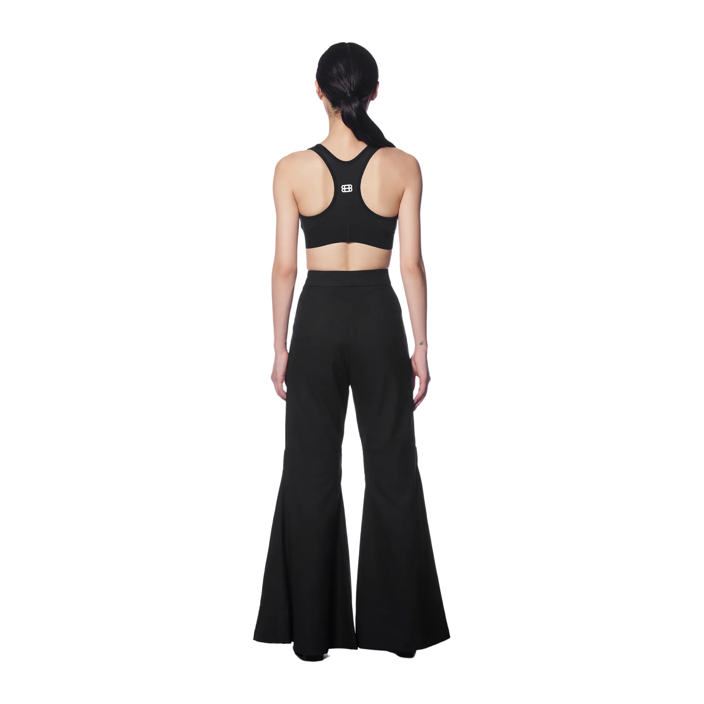 FIT FLARE TROUSERS