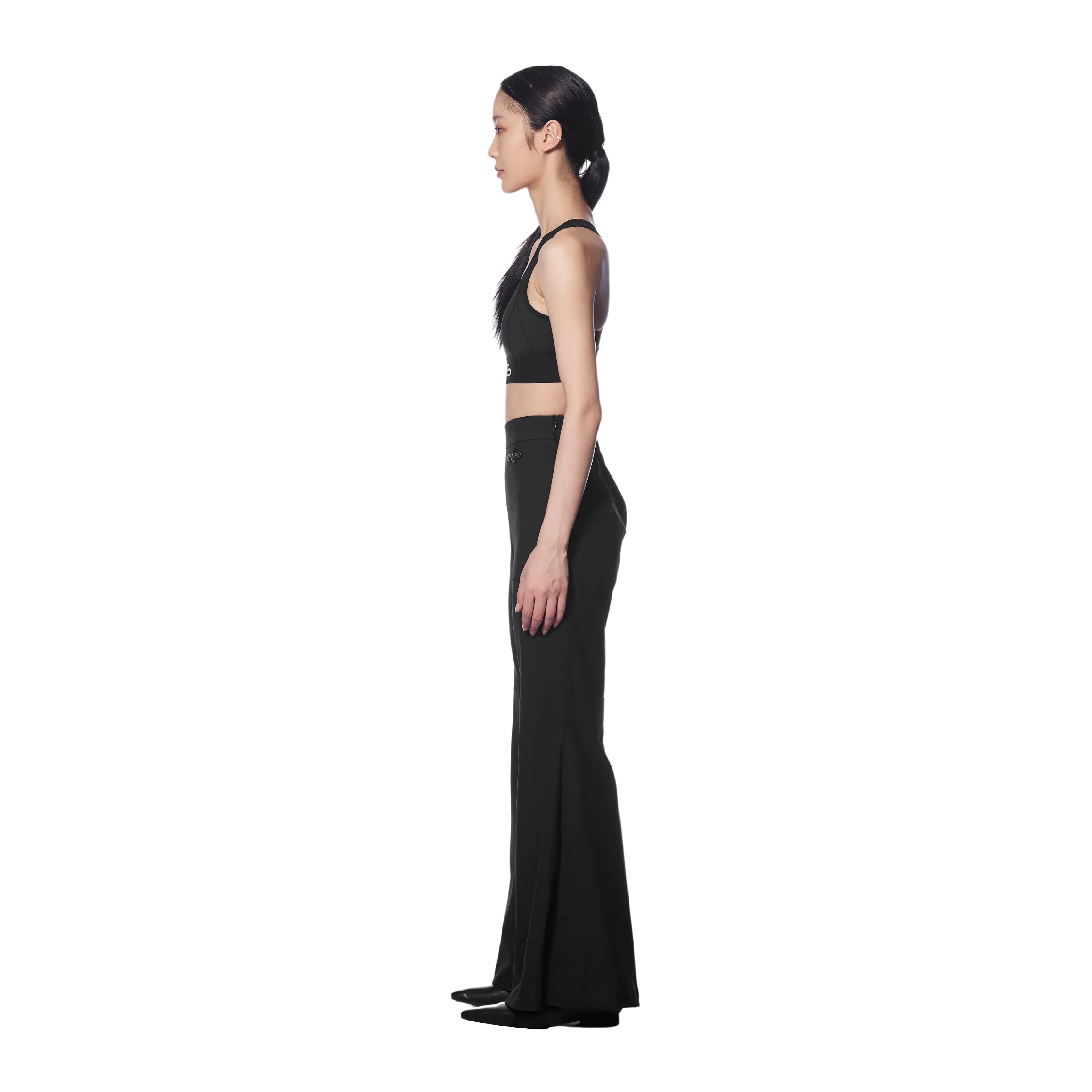 FIT FLARE TROUSERS