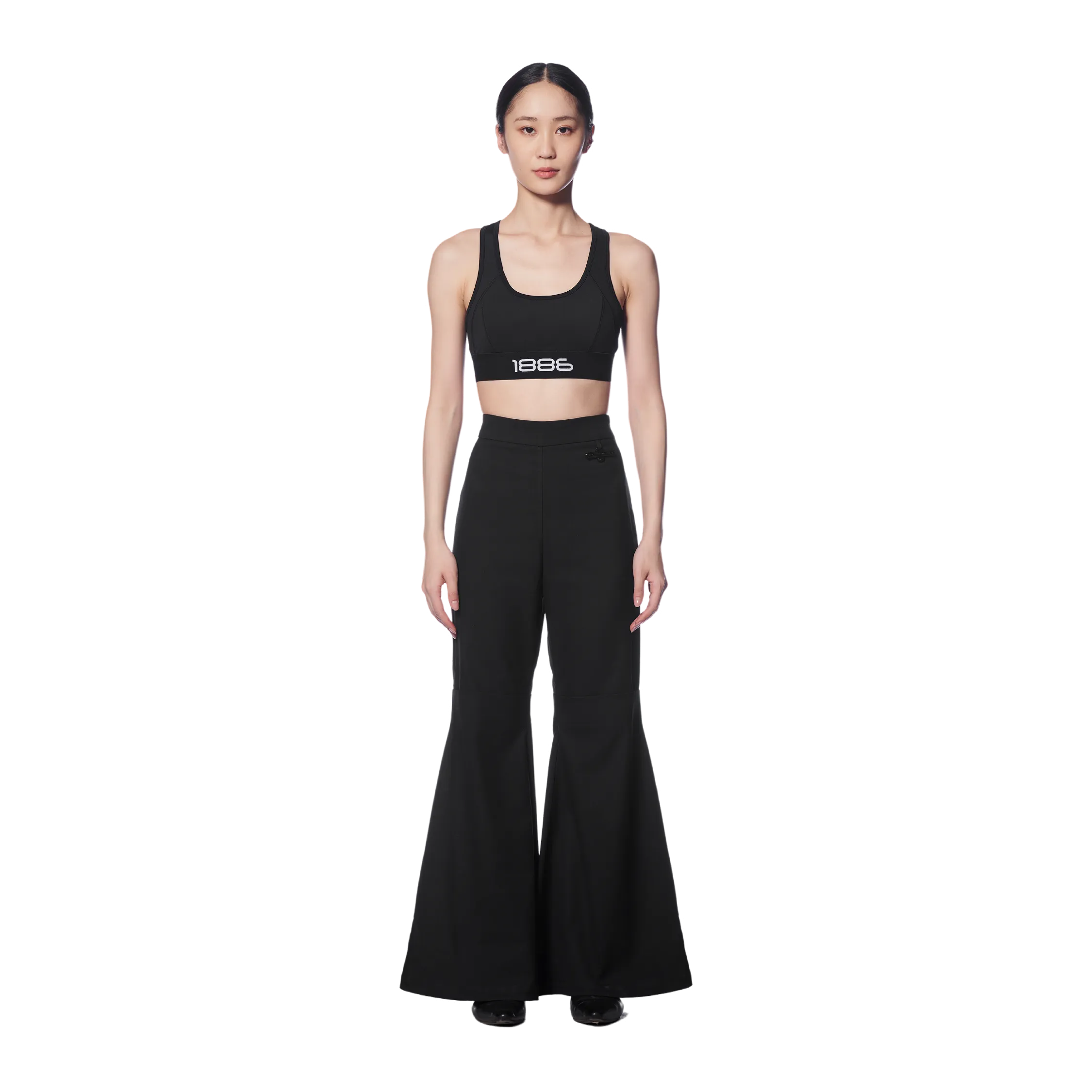FIT FLARE TROUSERS