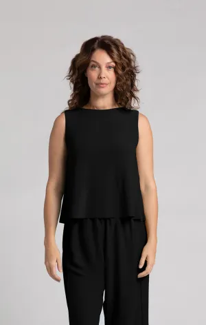 Flared Shell, Black