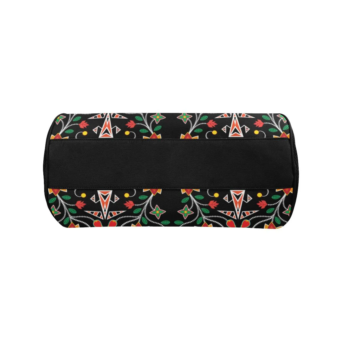 Floral Beadwork Six Bands Duffle Bag