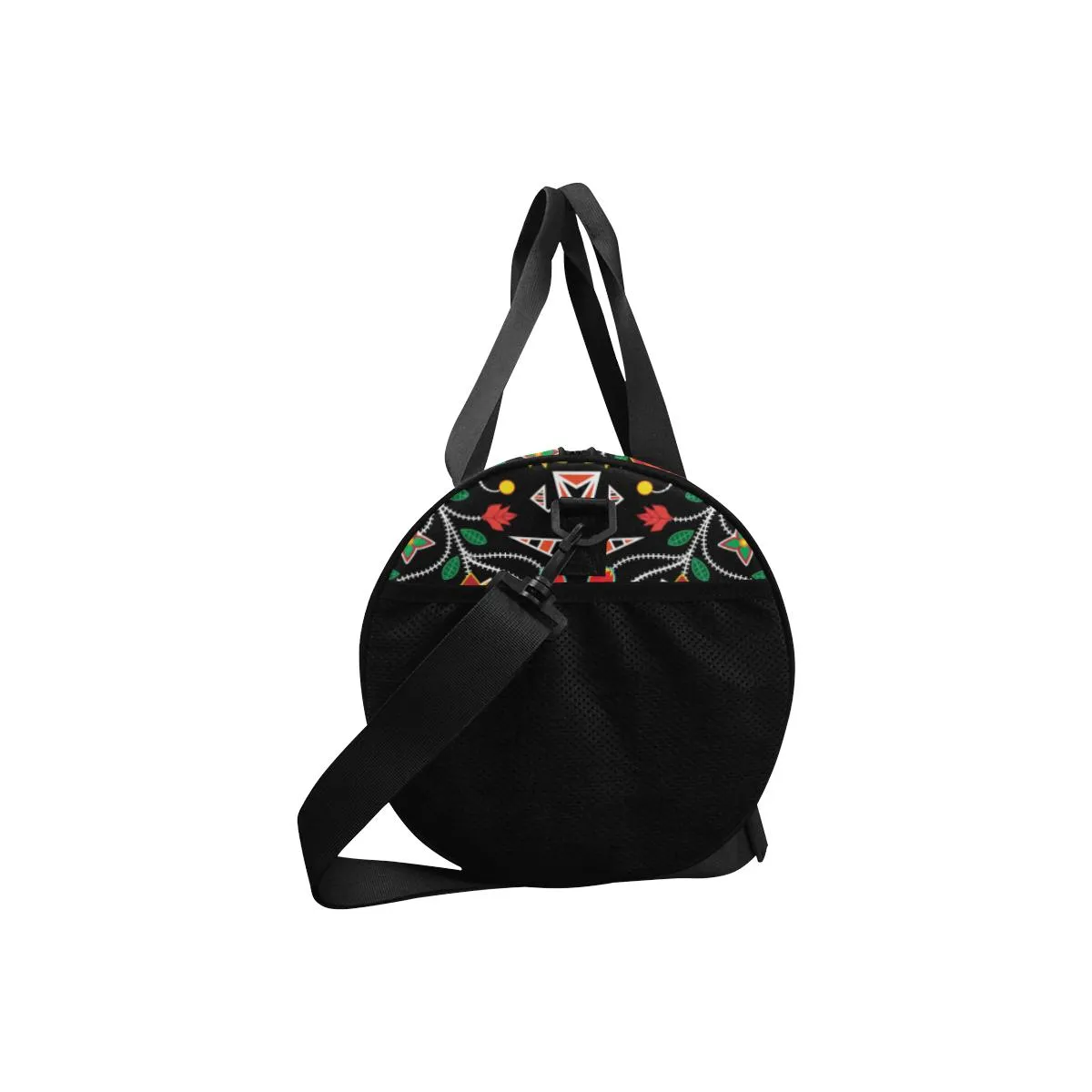 Floral Beadwork Six Bands Duffle Bag