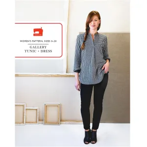 Gallery Tunic & Dress Pattern, Liesl & Co.